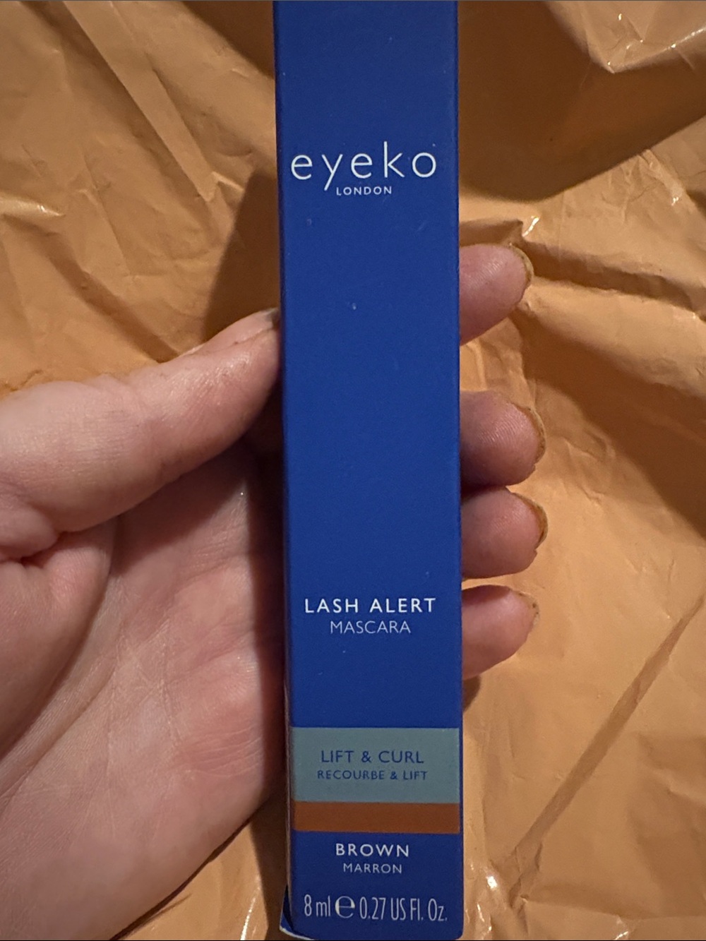 Eyeko Lash Alert Mascara - Lift and Curl in Brown